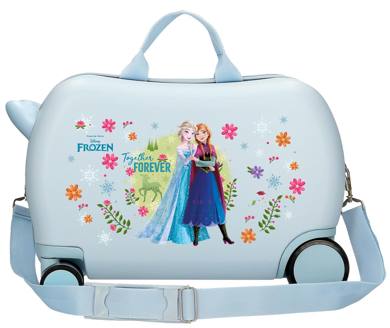 4341011 MALETA INF.ABS 4R.(2 MULTI.) 45CM. FROZEN FOREVER AZ - Image 2