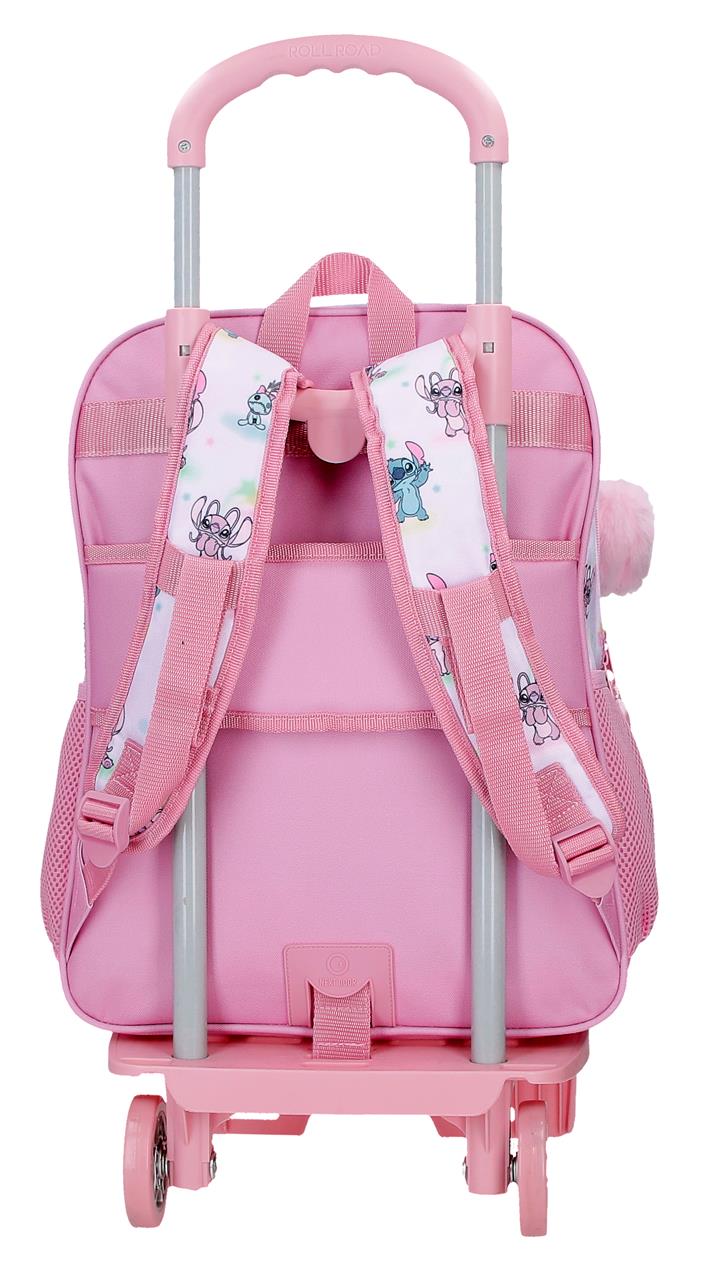 43524V1 MOCHILA ADAP. 40CM 2C. C/CARRO STITCH YOU & ME - Image 2