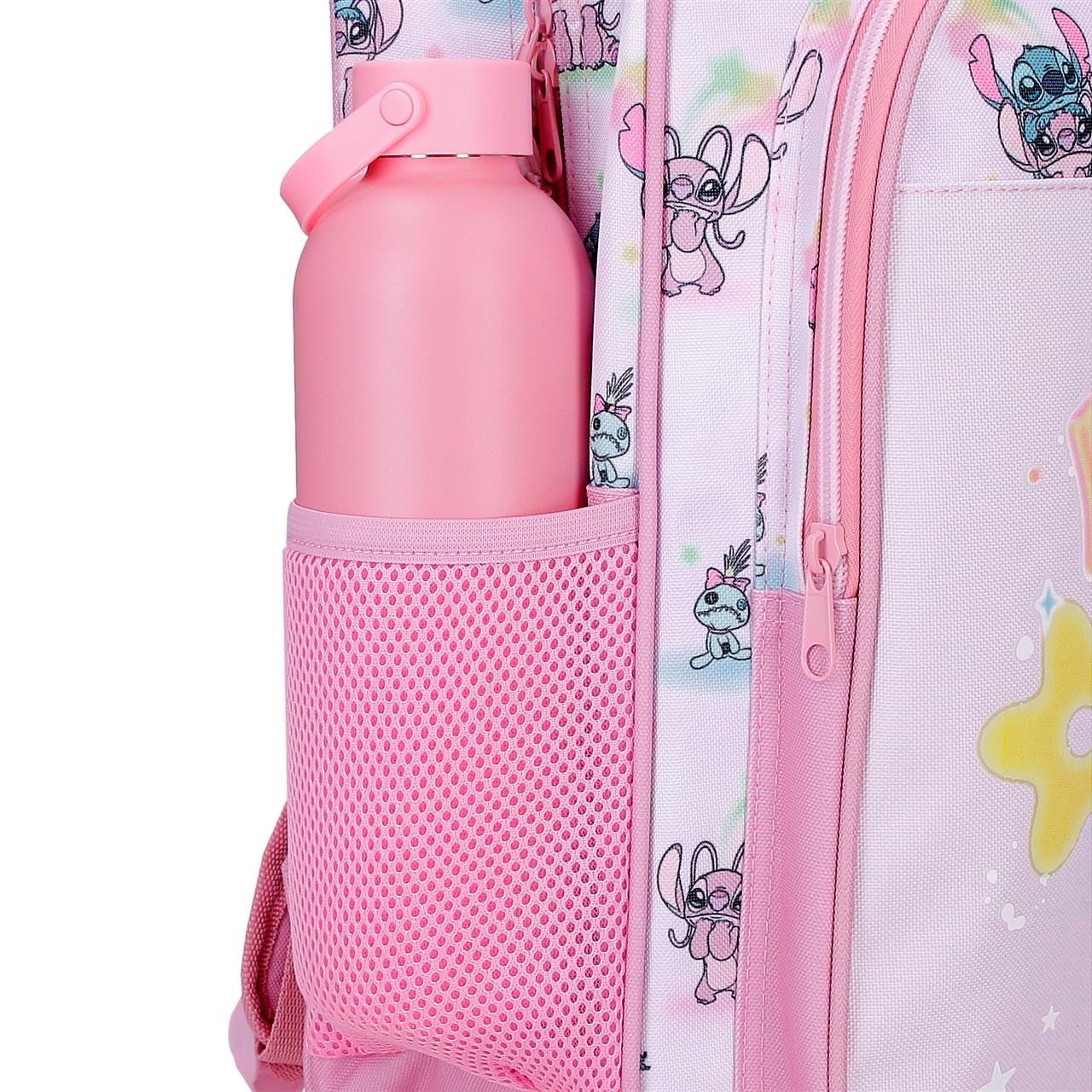 43524V1 MOCHILA ADAP. 40CM 2C. C/CARRO STITCH YOU & ME - Image 7