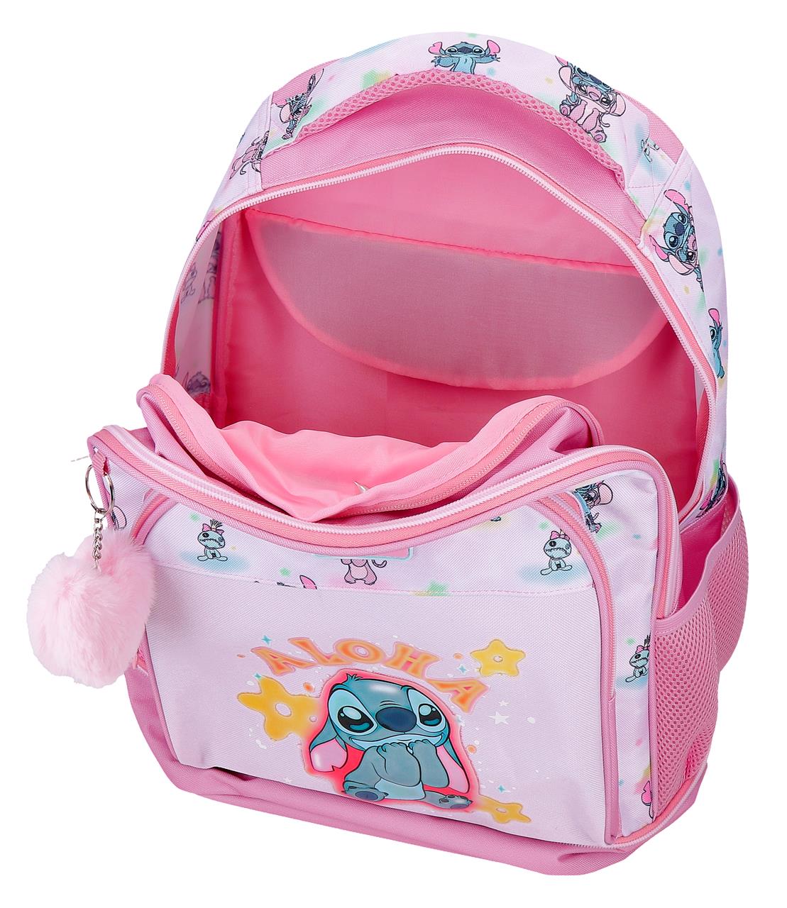 4352911 MOCHILA COMPACT DESM. 2R. STITCH YOU & ME - Image 2