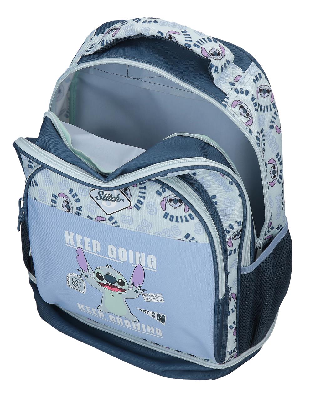 4362911 MOCHILA COMPACT DESM. 2R. STITCH KEEP GOING - Image 2