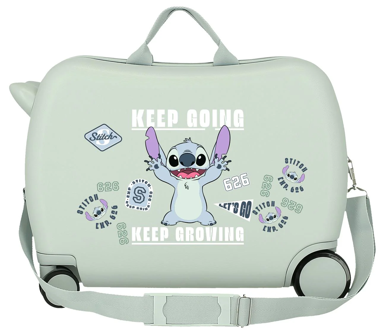 4369811 MALETA INF.ABS 4R.(2 MULTI.) 50CM. STICH KEEP GOING - Image 2