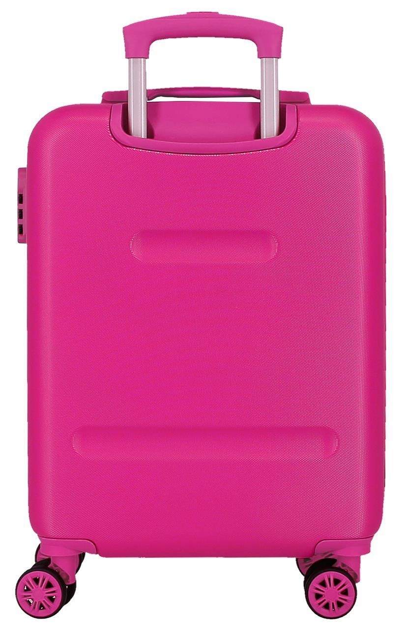 4421722 TROLLEY ABS 55CM.4R. MINNIE WILD FLOWER FUCSIA - Image 3