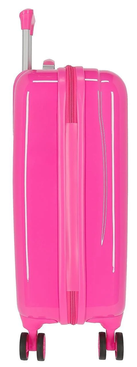 4421722 TROLLEY ABS 55CM.4R. MINNIE WILD FLOWER FUCSIA - Image 4