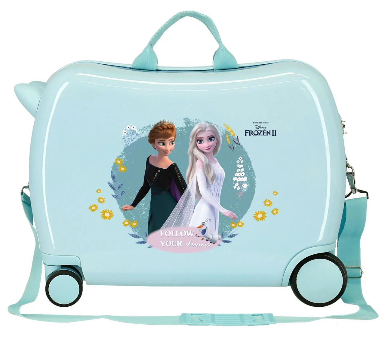 4449821 MALETA INF.ABS 4R.(2 MULTI.) 50CM. FROZEN FOLLOW YOU - Image 2
