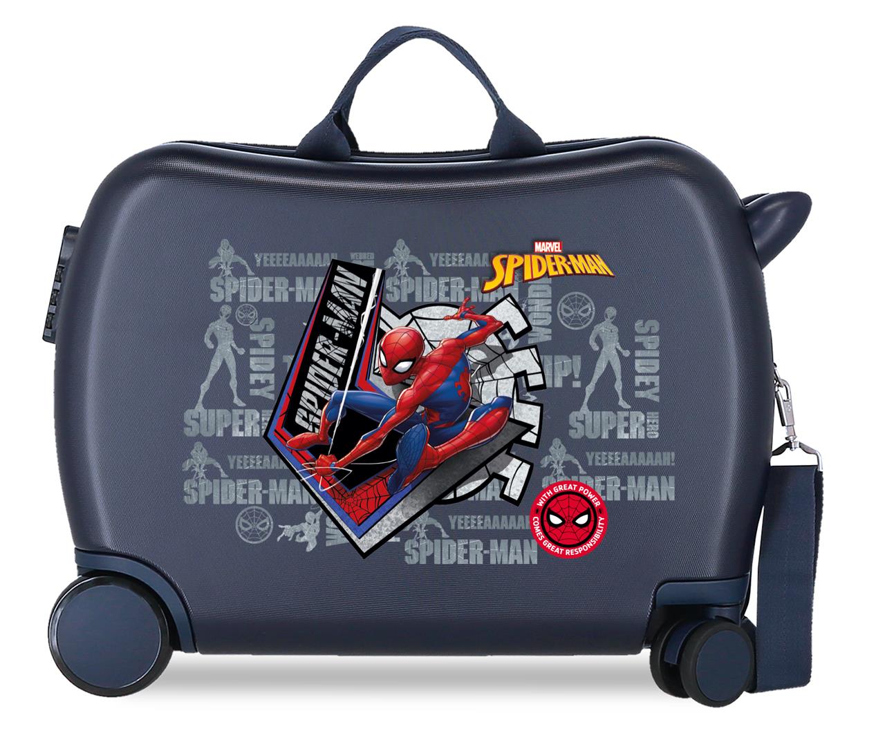 4459821 MALETA INF.ABS 4R. (2.MULTID) SPIDERMAN GREAT POWER