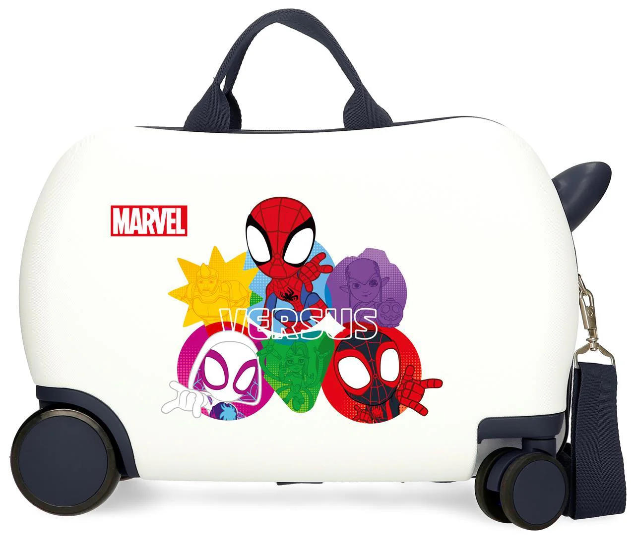4461041 MALETA INF.ABS 4R.(2 MULTI.) 45CM. SPIDEY VERSUS BLA - Image 2