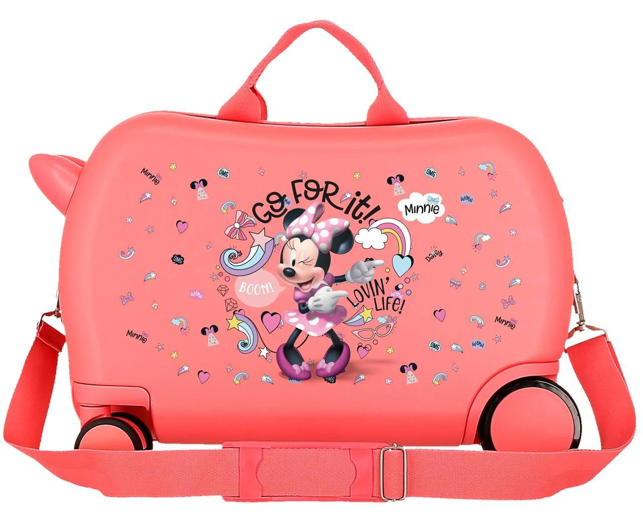 4721021 MALETA INF.ABS 4R.(2 MULTI.) 45CM. MINNIE LOVING LIF - Image 3