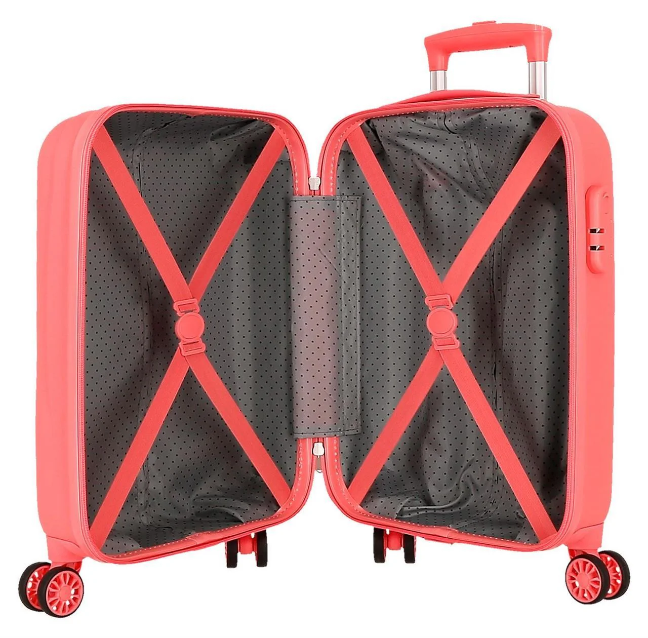4721321 TROLLEY ABS 50CM.4R. MINNIE LOVING LIFE CORAL - Image 5