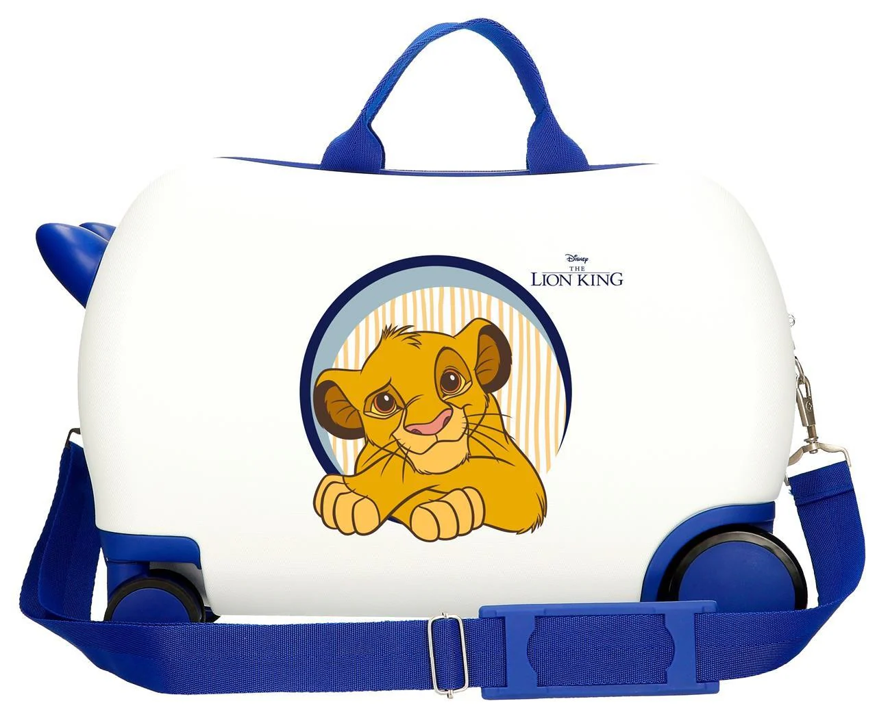 4751021 MALETA INF.ABS 4R.(2 MULTI.) 45CM.HAKUNA MATATA BLAN - Image 3