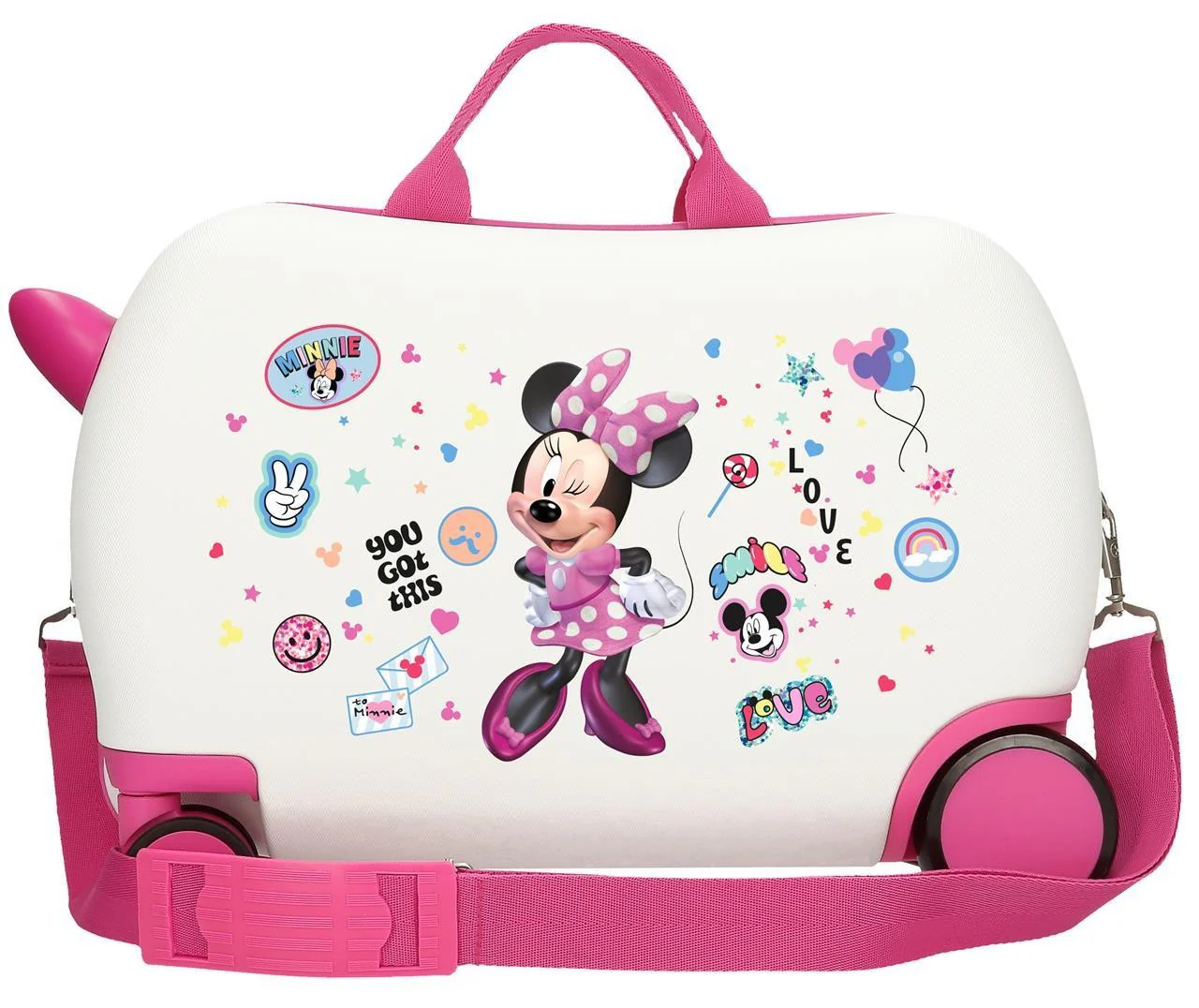 4751041 MALETA INF.ABS 4R.(2 MULTI.) 45CM.MINNIE PARTY - Image 3