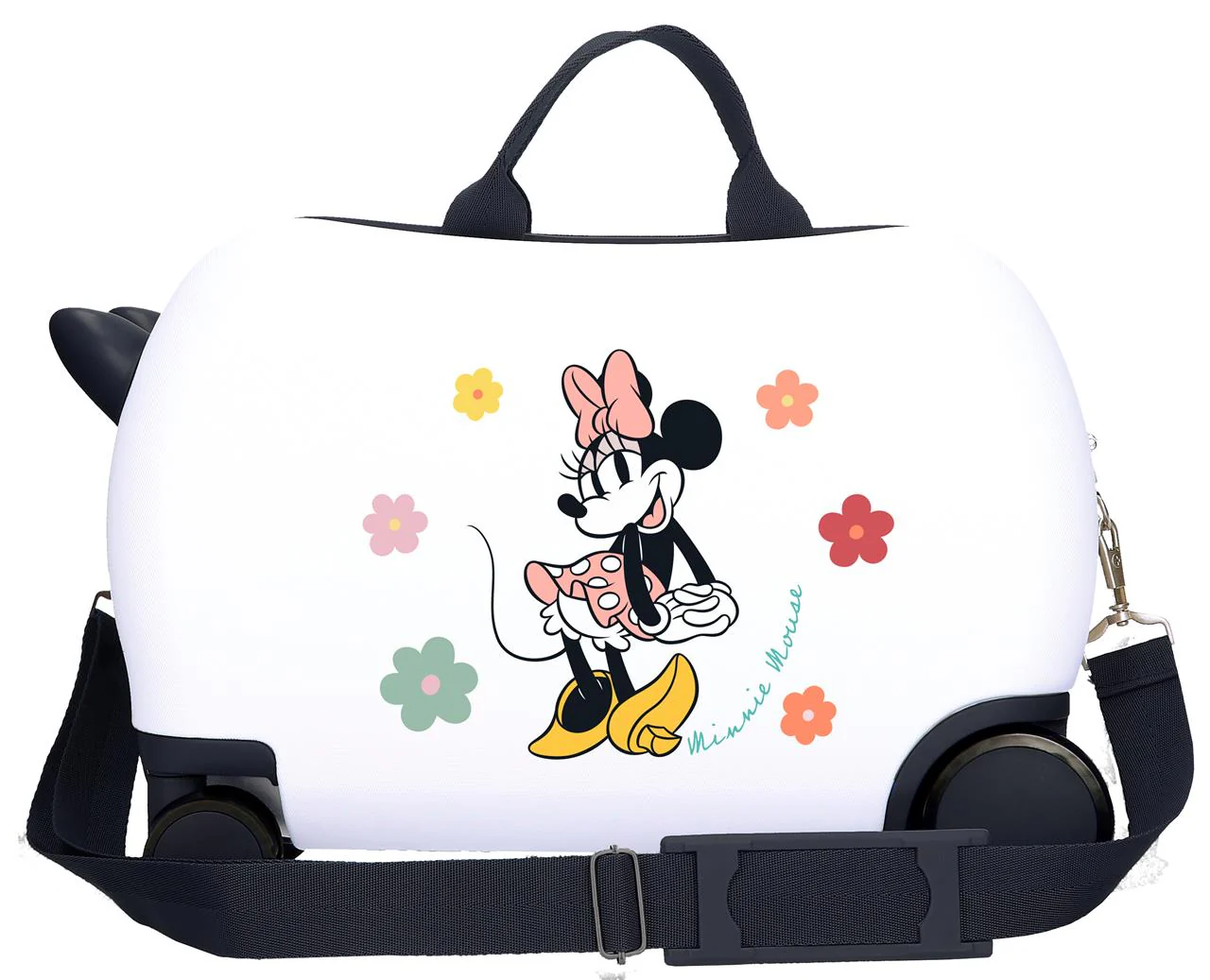 4751043 MALETA INF.ABS 4R.(2 MULTI.) 45CM. MINNIE FLOWERS BL - Image 2