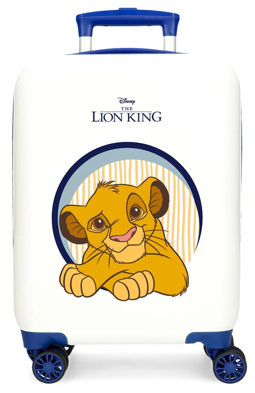 4751321 TROLLEY ABS 50CM. 4R. HAKUNA MATATA BLANCO