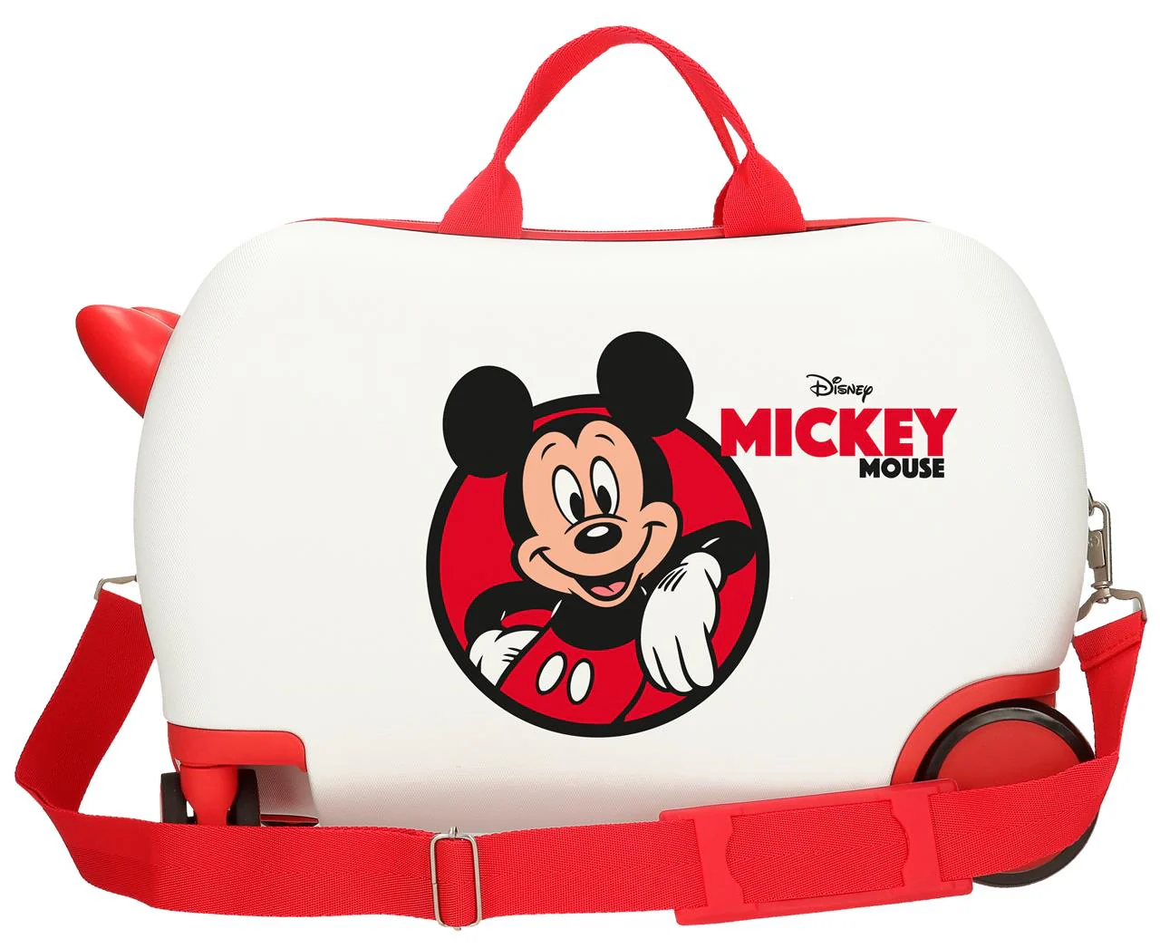 4771047 MALETA INF.ABS 4R.(2 MULTI.) 45CM. MICKEY RED BLANCO - Image 2