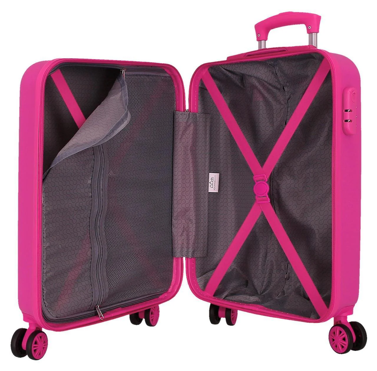 4771143 TROLLEY ABS 55CM. 4R. MINNIE CONFORT ZONE FUCSIA - Image 5