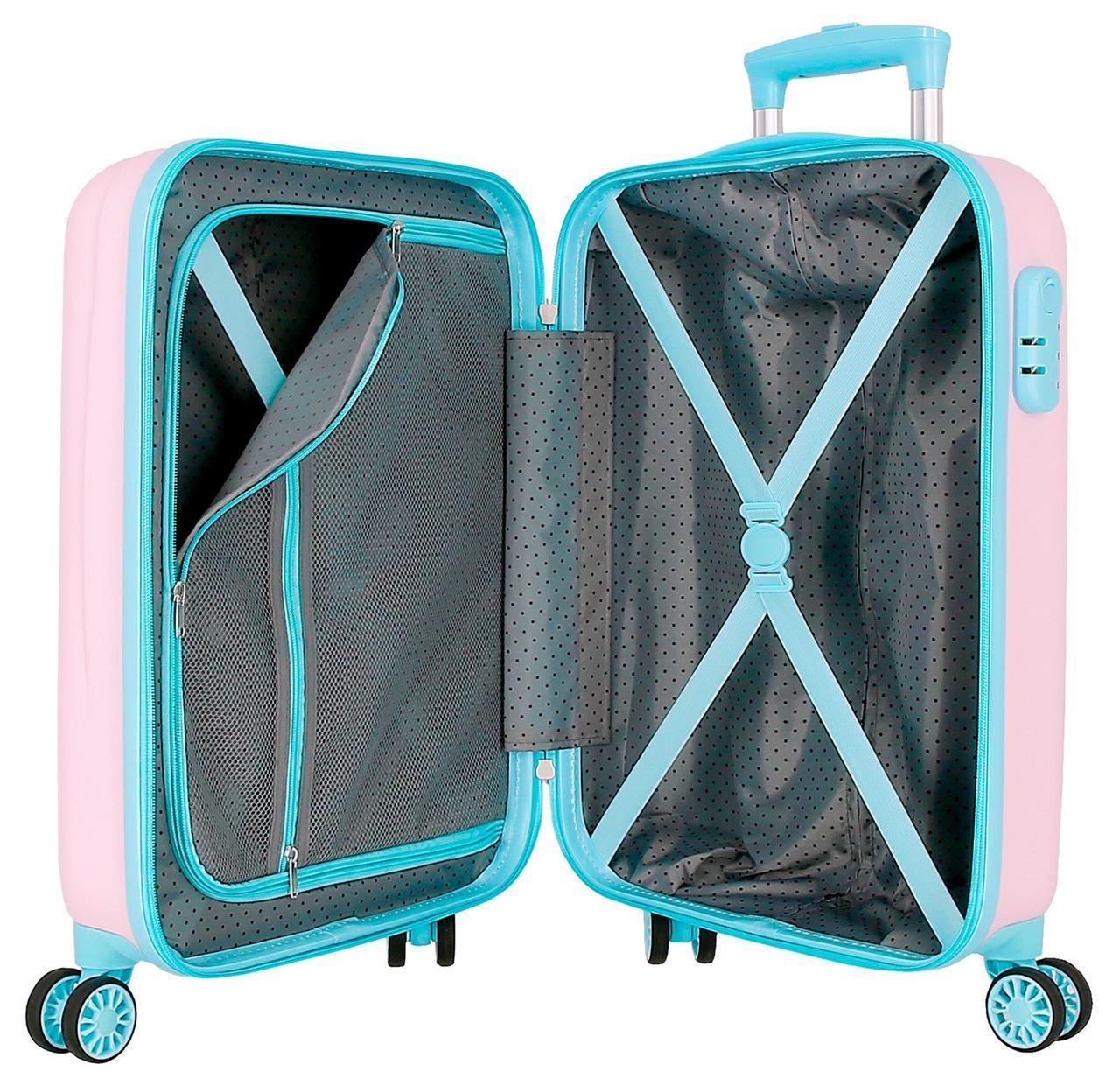 4781141 TROLLEY ABS 55CM.4R. ALL RIGHT ROSA - Image 5