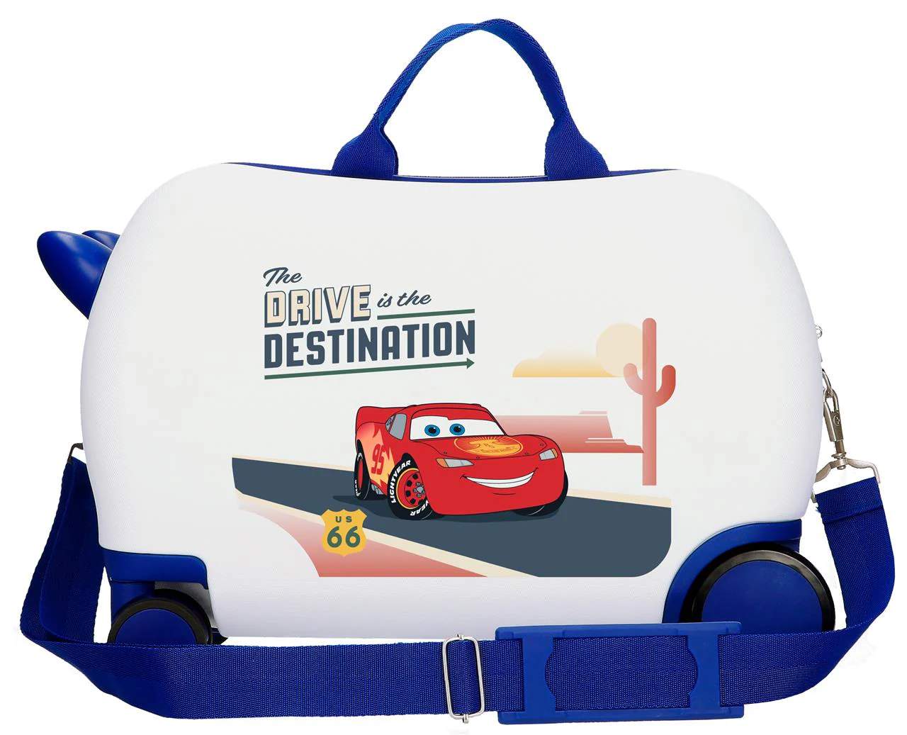 4791 MALETA INF.ABS 4R.(2 MULTI.) 45CM. CARS THE DESTINATION - Image 2