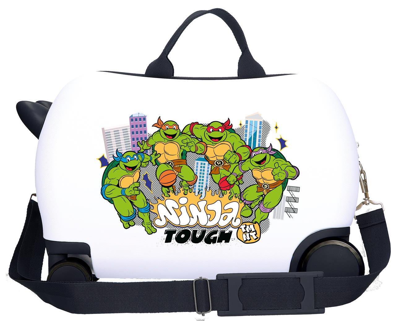 4831041 MALETA INF.ABS 4R.(2 MULTI.) 45CM. NINJA ATTACK BLAN - Image 3