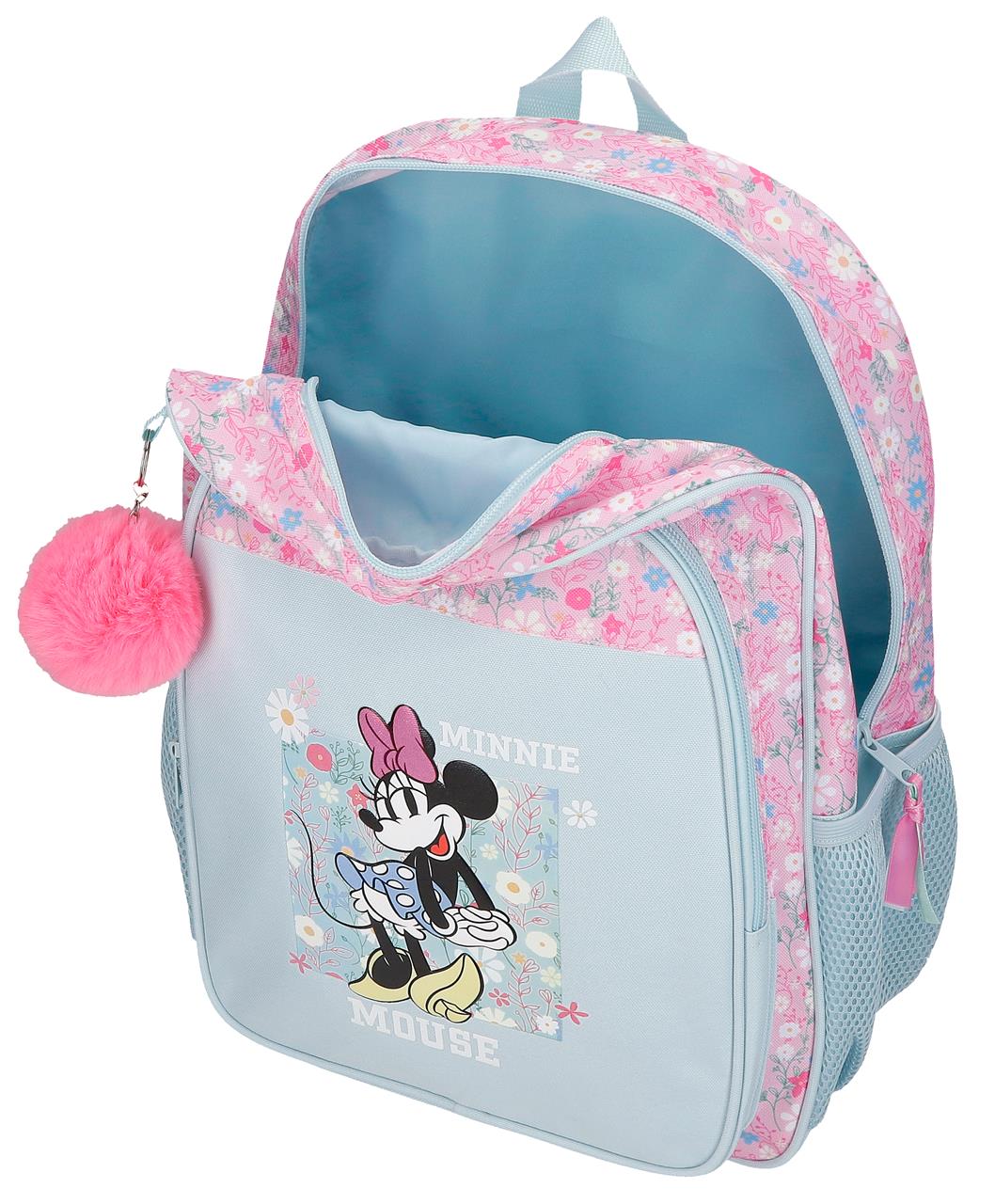 49223T2 MOCHILA ADAP. 33CM. C/CARRO. MINNIE HAPPY - Image 2