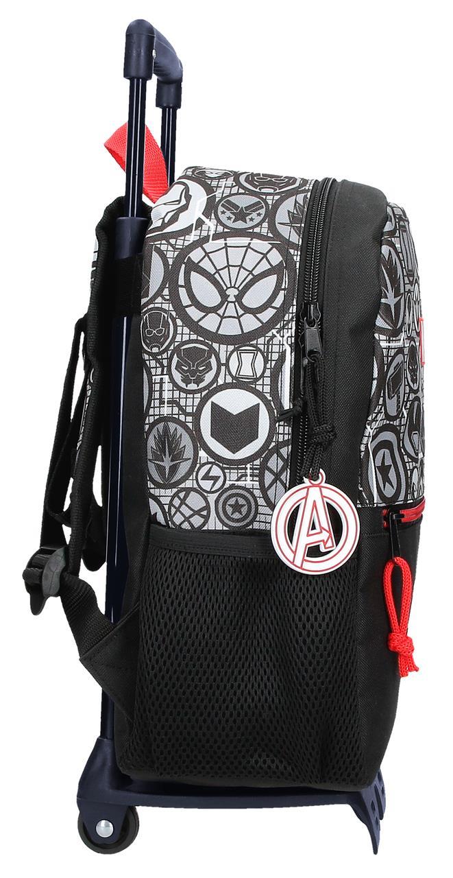 49622T1 MOCHILA ADAP. 32CM. C/CARRO. MARVEL HEROES - Image 3