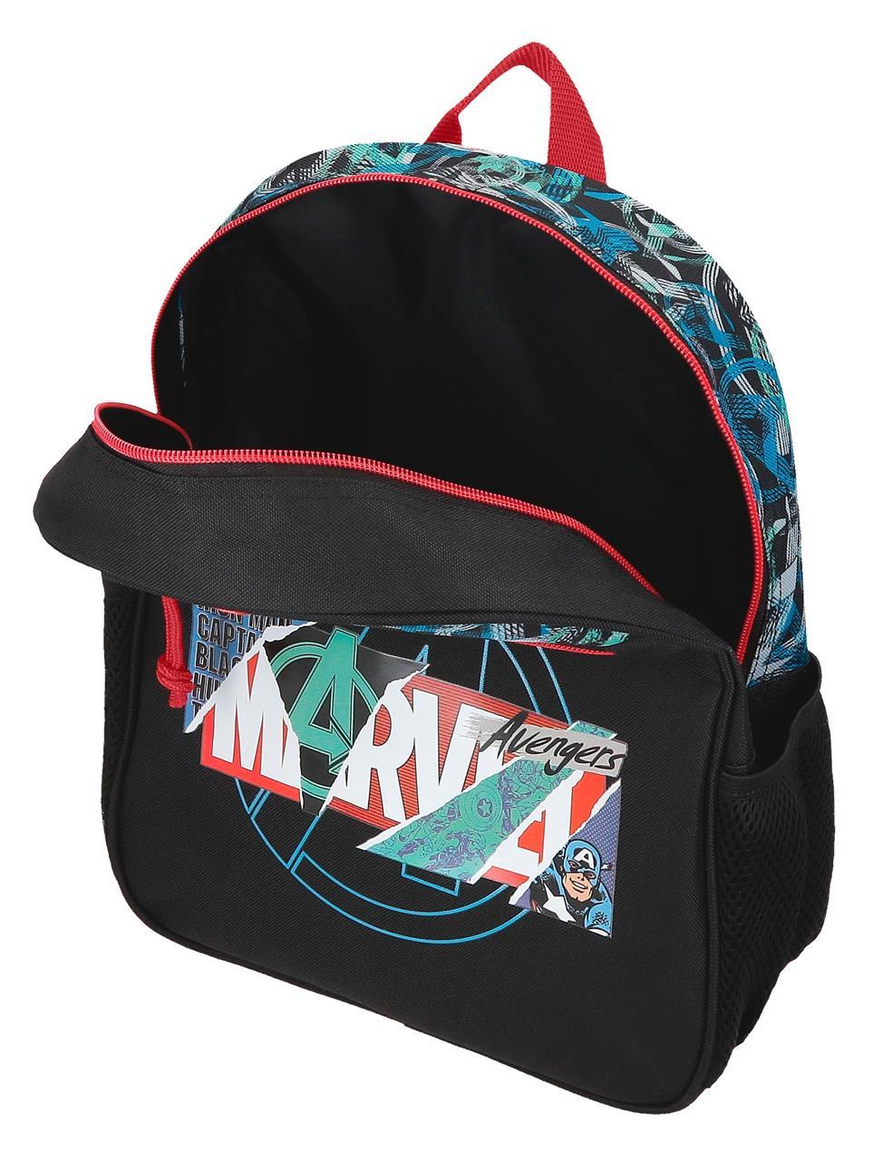 49722T1 MOCHILA ADAP. 33CM. C/CARRO. MARVEL SHIELD - Image 2