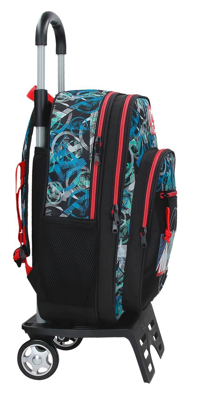 49724T1 MOCHILA ADAP. 40CM 2C. C/CARRO. MARVEL SHIELD - Image 4