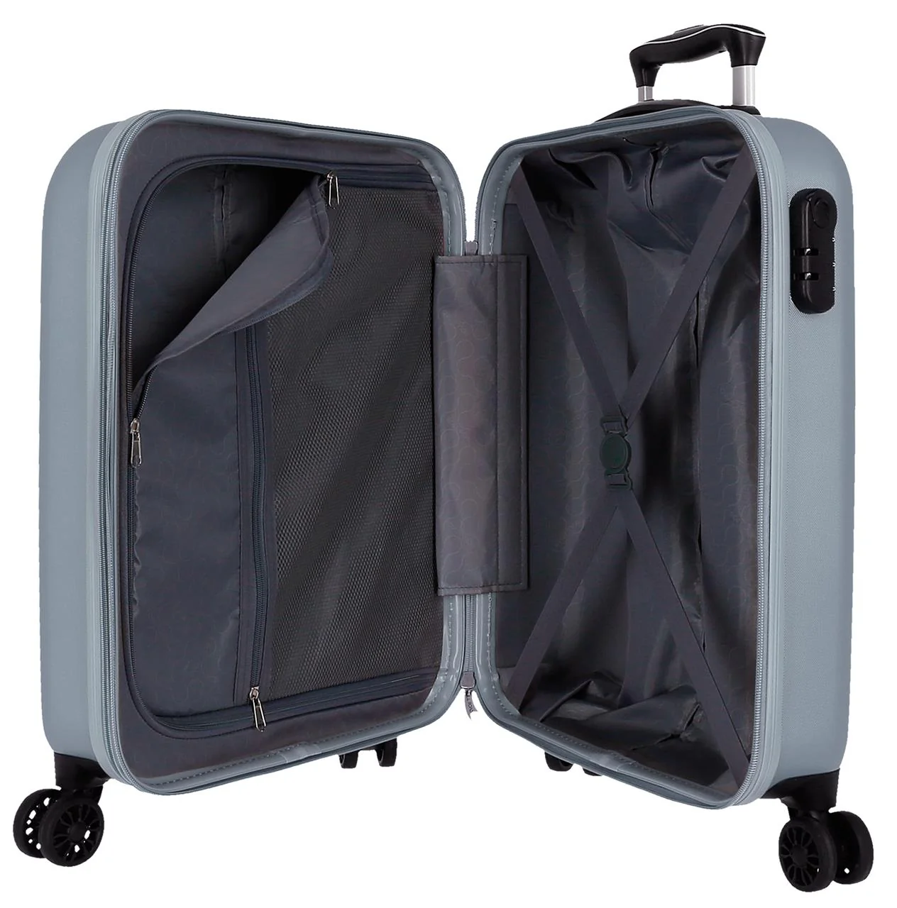 5068623 TROLLEY ABS 55CM. C/EXP. 4R. RR CAMBOYA AZUL CLARO - Image 6
