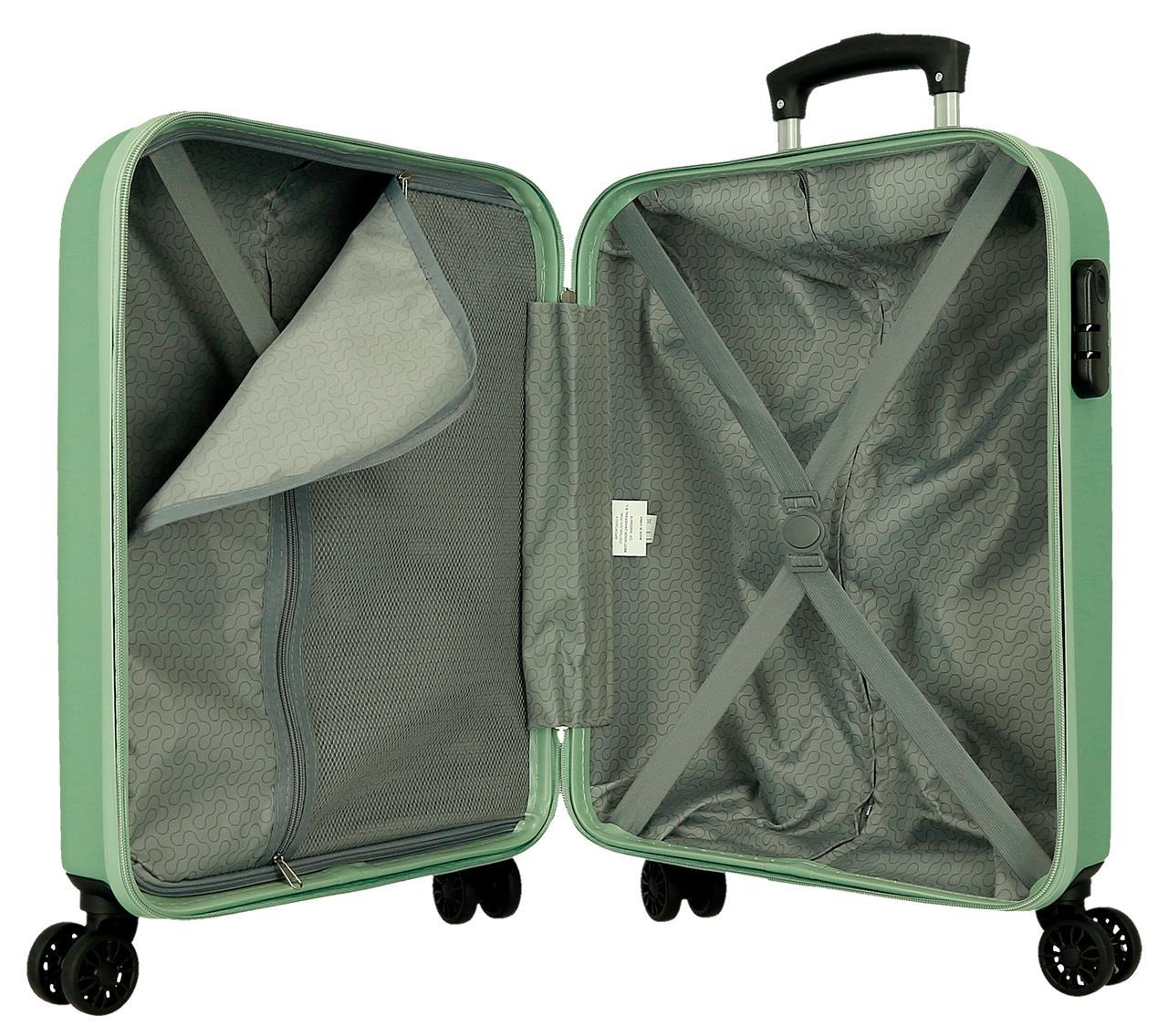 506912C TROLLEY ABS 55CM.4R.CAMBOYA VERDE - Image 5