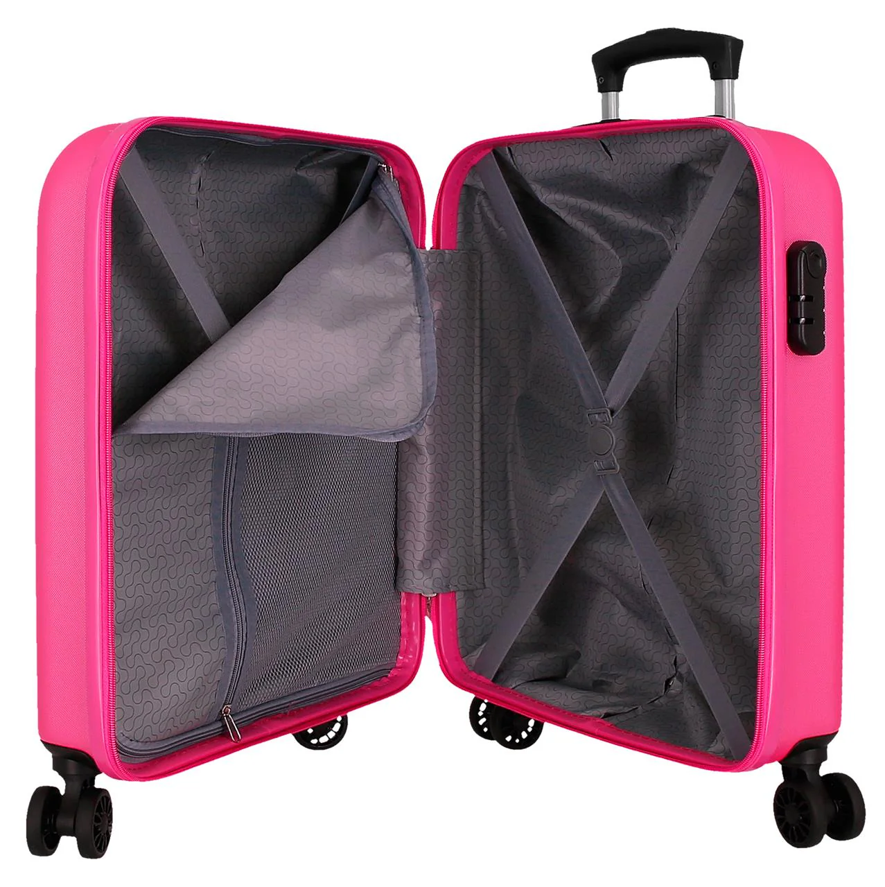 506912E TROLLEY ABS 55CM. 4R. RR CAMBOYA ROSA CLARO - Image 6