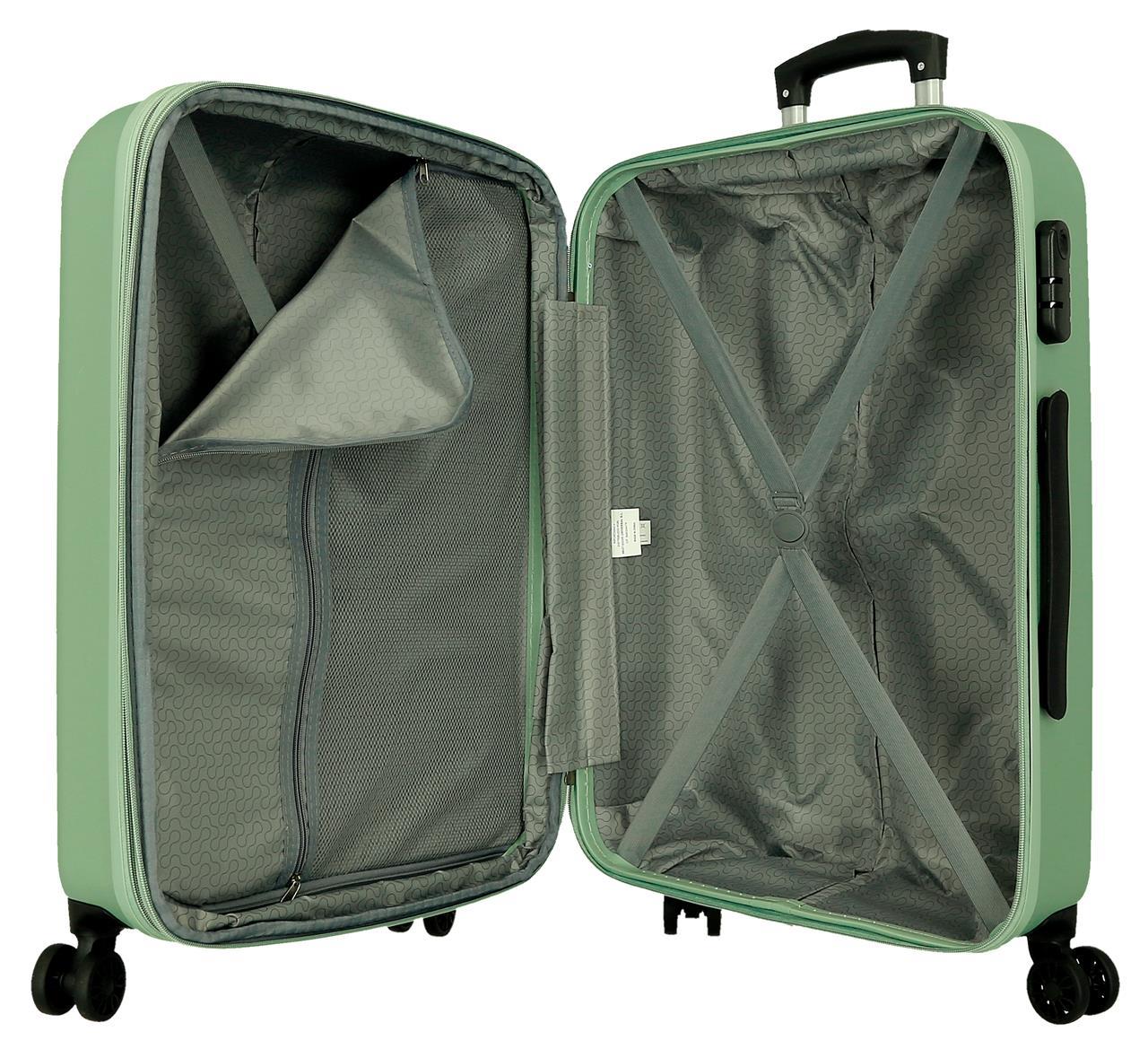 506922C TROLLEY ABS 65CM. C/EXP. 4R.CAMBOYA VERDE - Image 5