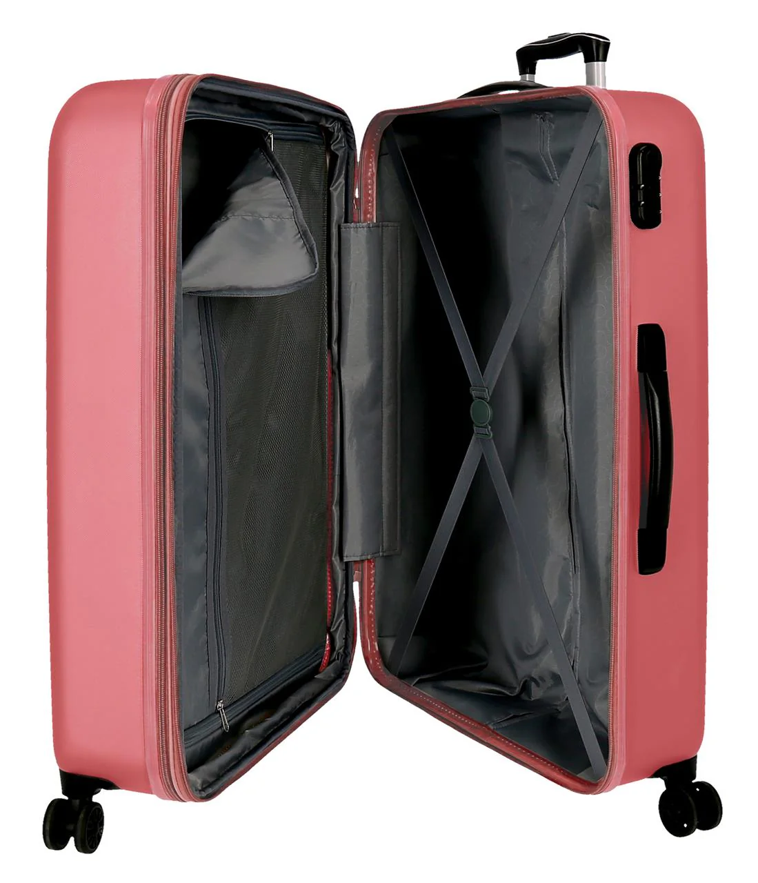 5069324 TROLLEY ABS 75CM. C/EXP. 4R. RR CAMBOYA ROSA - Image 6