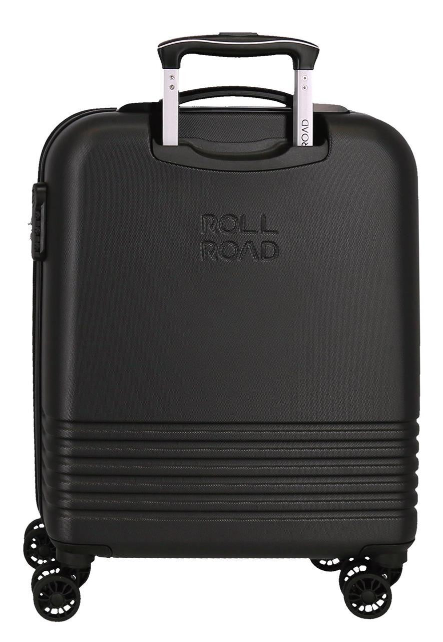 5088621 TROLLEY ABS 55CM.C/EXPAND. 4R. INDIA NEGRO - Image 2