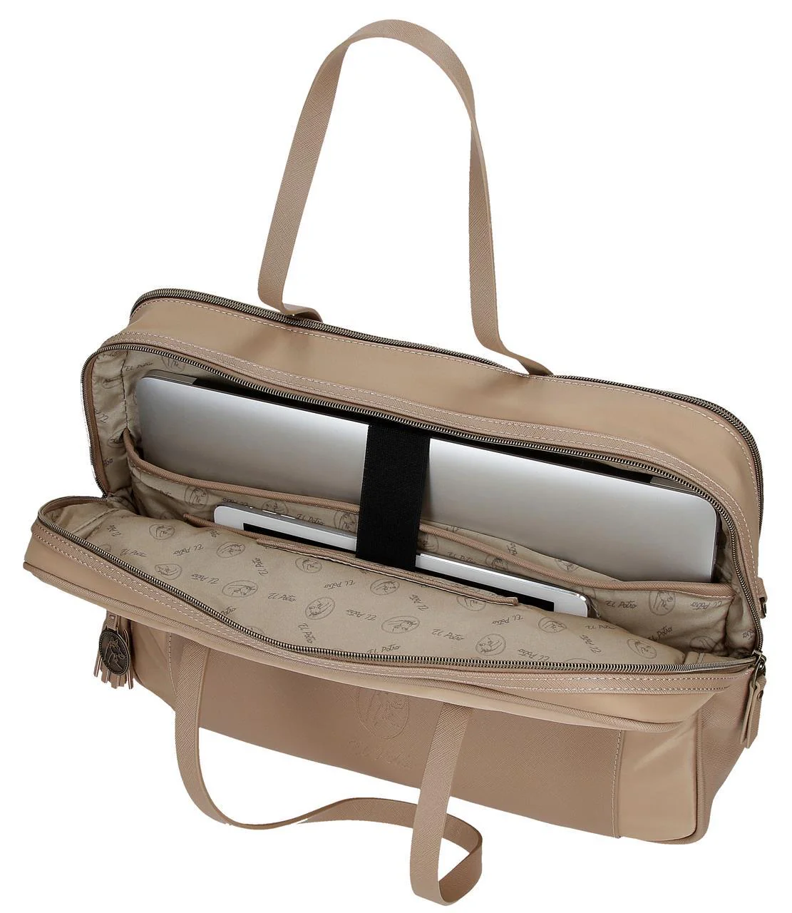 5266622 BOLSO PORTAORD ADAP. 2C. EL POTRO LANA BEIGE - Image 4