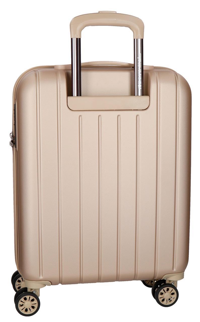 5319165 TROLLEY ABS 55CM.4R.WOOD CHAMPAGNE - Image 2