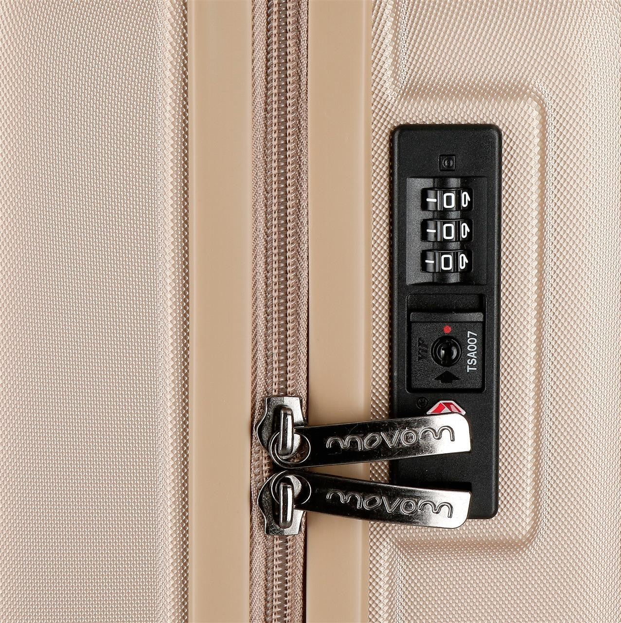 5319165 TROLLEY ABS 55CM.4R.WOOD CHAMPAGNE - Image 5
