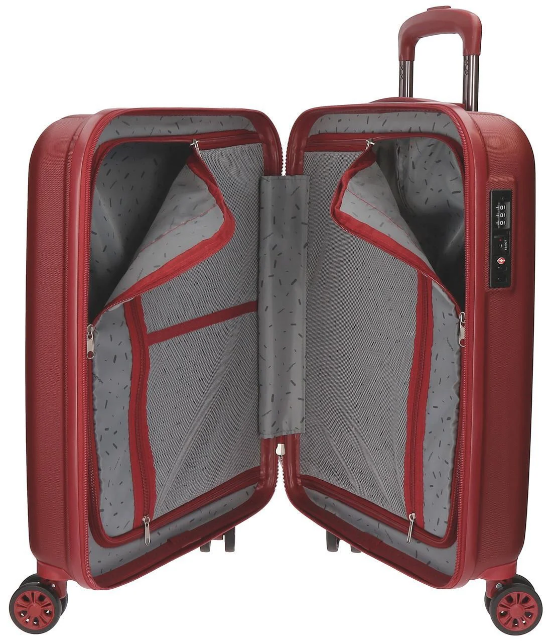 5319166 TROLLEY ABS 55CM.4R.WOOD ROJO - Image 9
