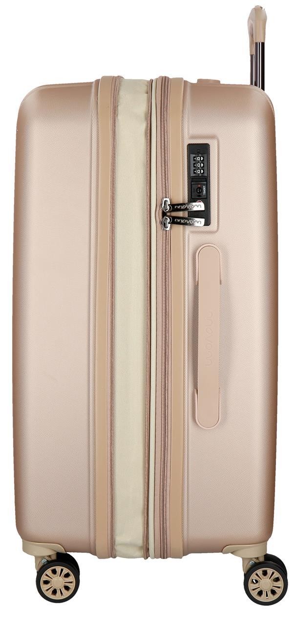 5319265 TROLLEY ABS 65CM.4R.WOOD CHAMPAGNE - Image 5