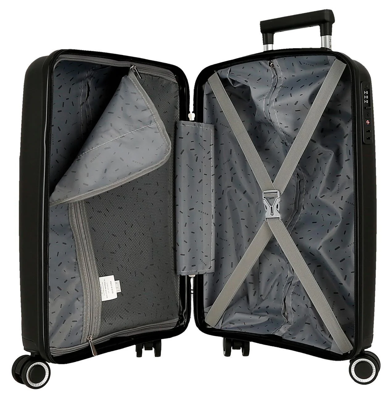 5329121 TROLLEY PP 55CM.4R.MOVOM INARI NEGRO - Image 3