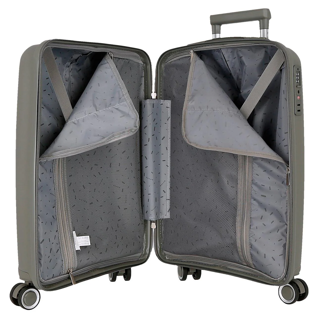 5329424 SET/3 TROLLEY PP 55-68-78CM. 4R. MOVOM INARI GRIS - Image 6