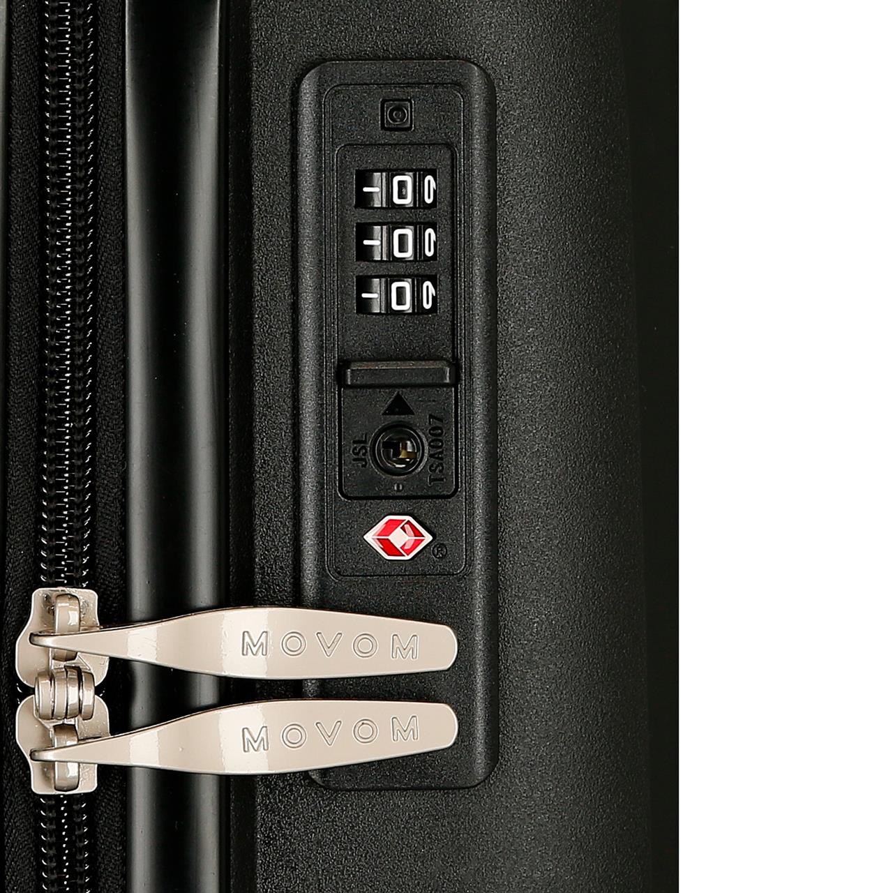 5329521 SET/2 TROLLEY PP 55-68CM. 4R. MOVOM INARI NEGRO - Image 13