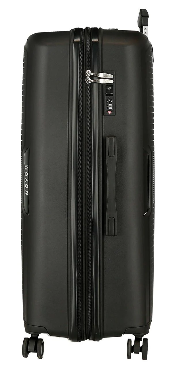 5329521 SET/2 TROLLEY PP 55-68CM. 4R. MOVOM INARI NEGRO - Image 8