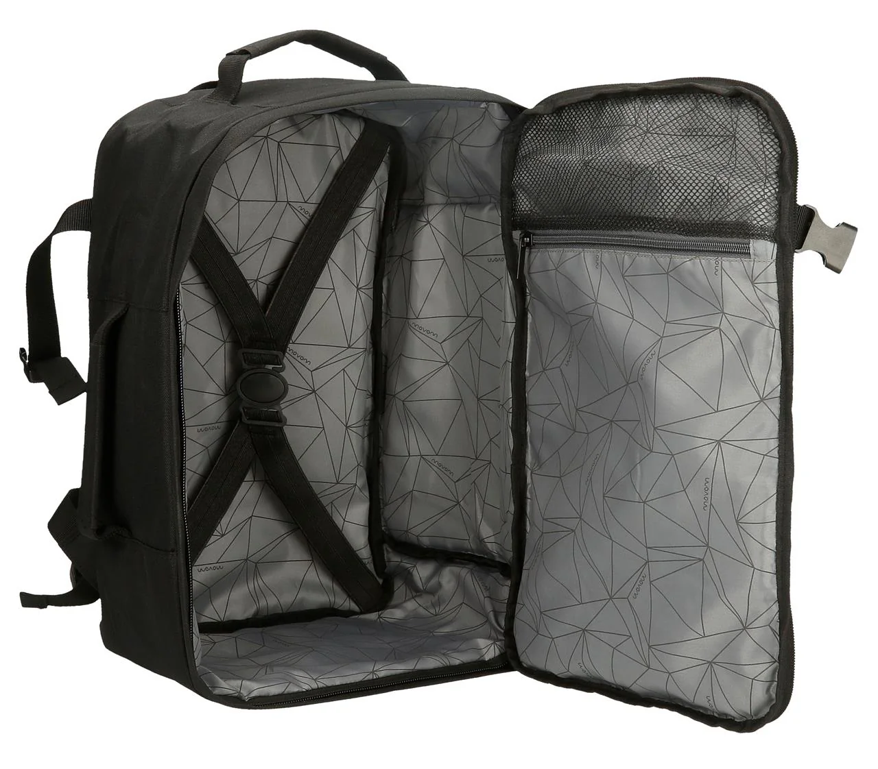 5372721 MOCHILA DE VIAJE DE CABINA MOVOM FOSTER NEGRO - Image 6