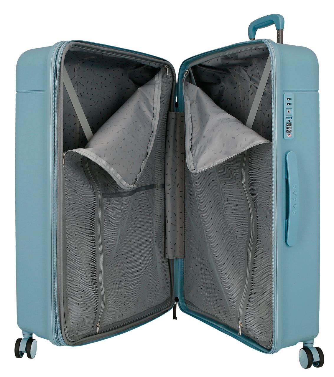 5388423 SET/3 TROLLEY PP 55-68-78CM. C/EXP. 4R. NEW TRENDY T - Image 7
