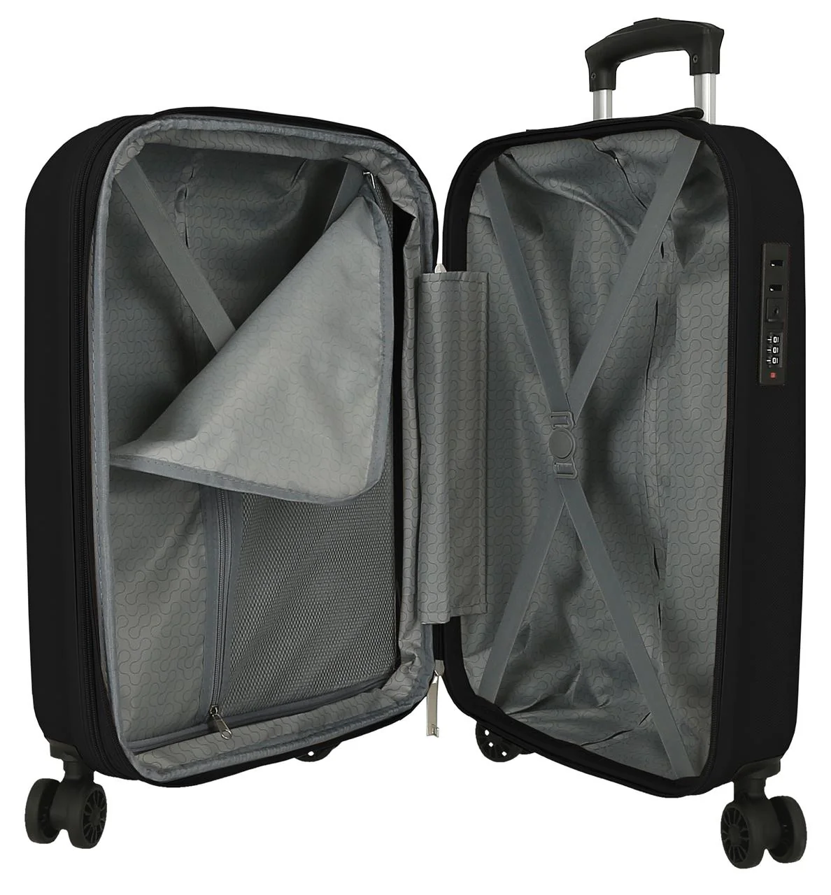 5428621 TROLLEY ABS 55CM. C/EXP. 4R. RR MENORCA NEGRO - Image 6