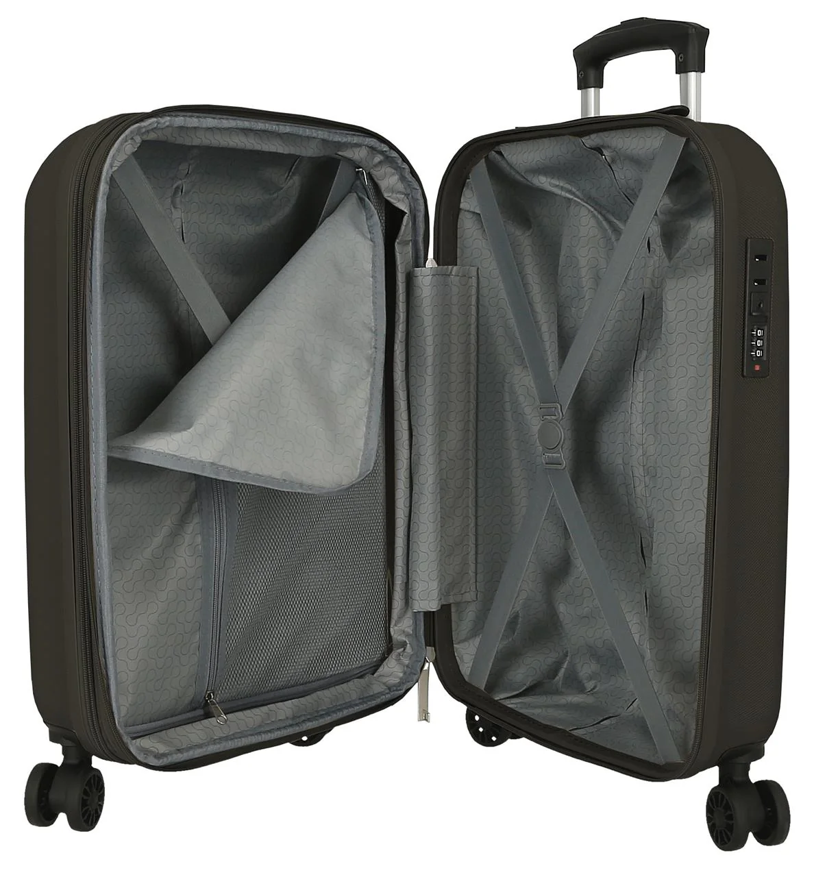 5428622 TROLLEY ABS 55CM. C/EXP. 4R. RR MENORCA ANTRACITA - Image 6