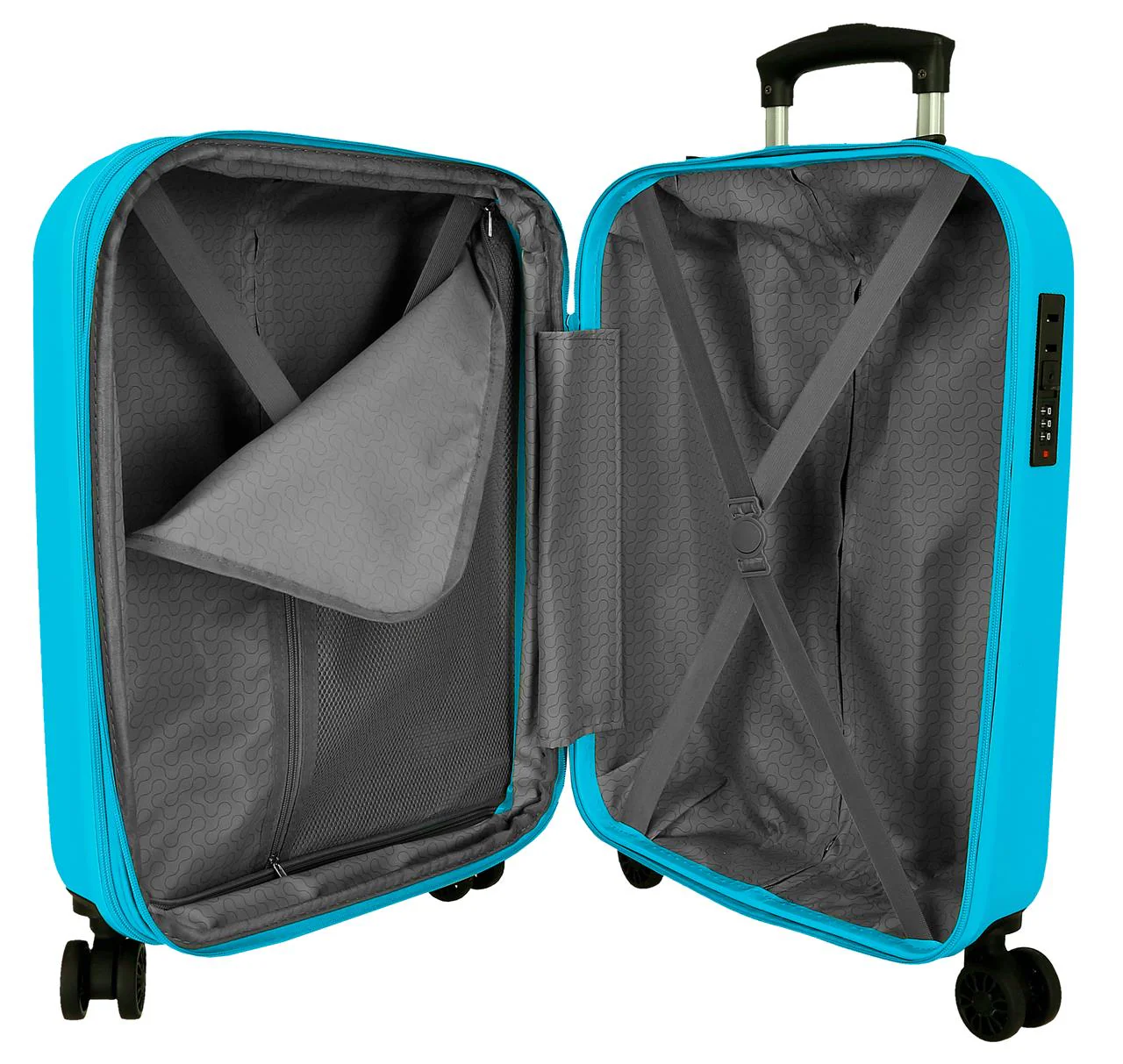 5428624 TROLLEY ABS 55CM. C/EXP. 4R. RR MENORCA TURQUESA - Image 6