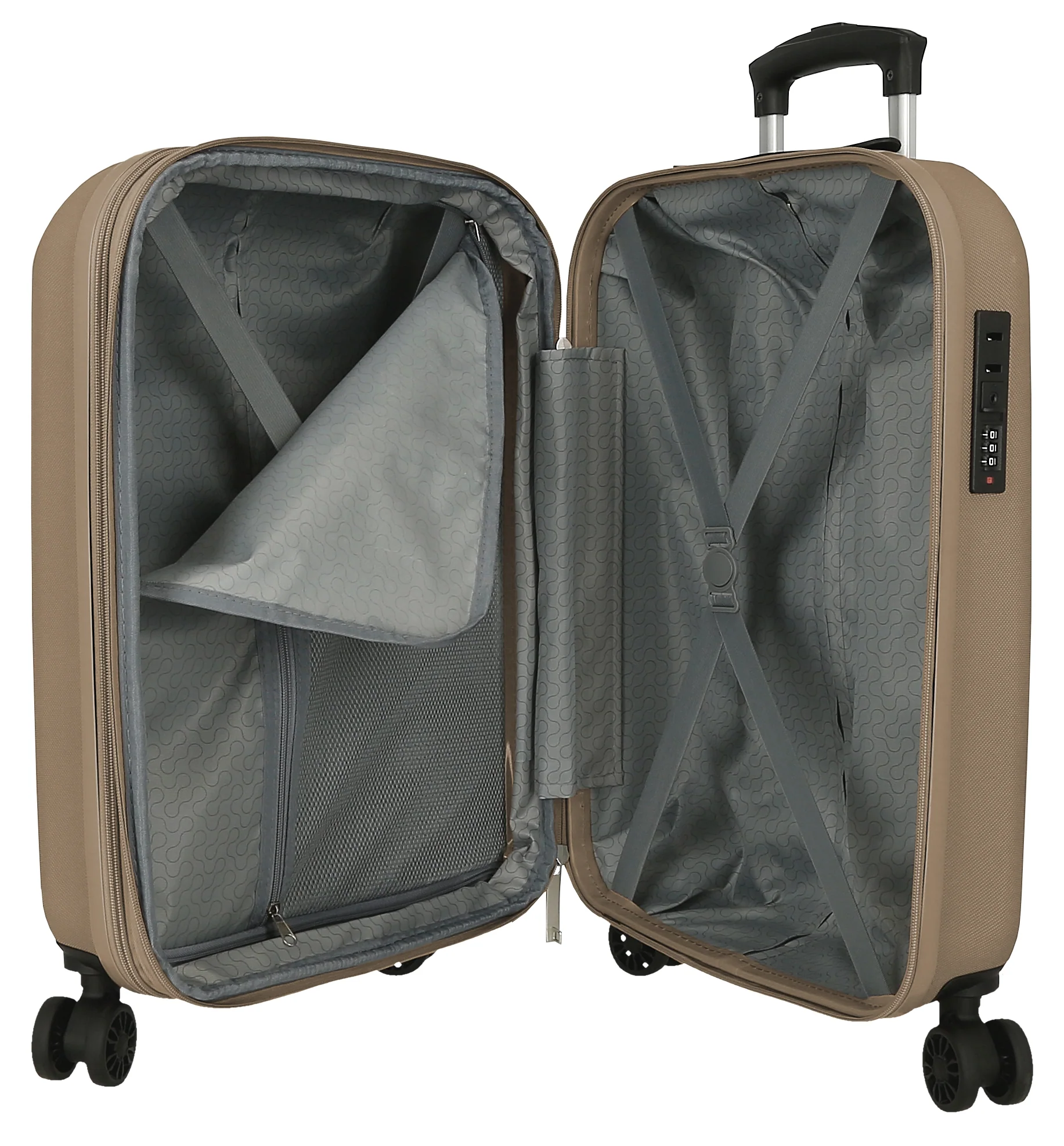 5428625 TROLLEY ABS 55CM. C/EXP. 4R. RR MENORCA CHAMPAGNE - Image 6