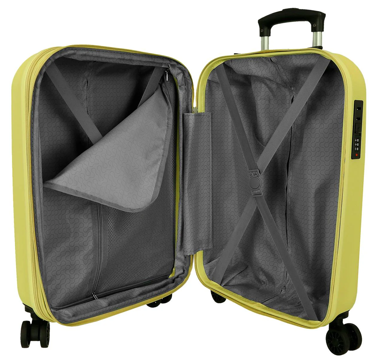 5428626 TROLLEY ABS 55CM. C/EXP. 4R. RR MENORCA AMARILLO - Image 6