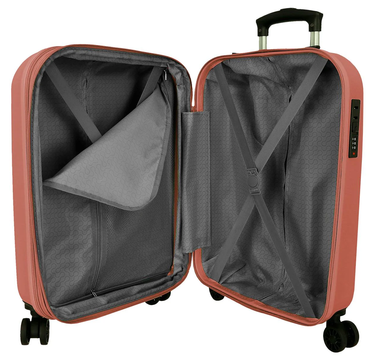 5428627 TROLLEY ABS 55CM. C/EXP. 4R. RR MENORCA NUDE - Image 6