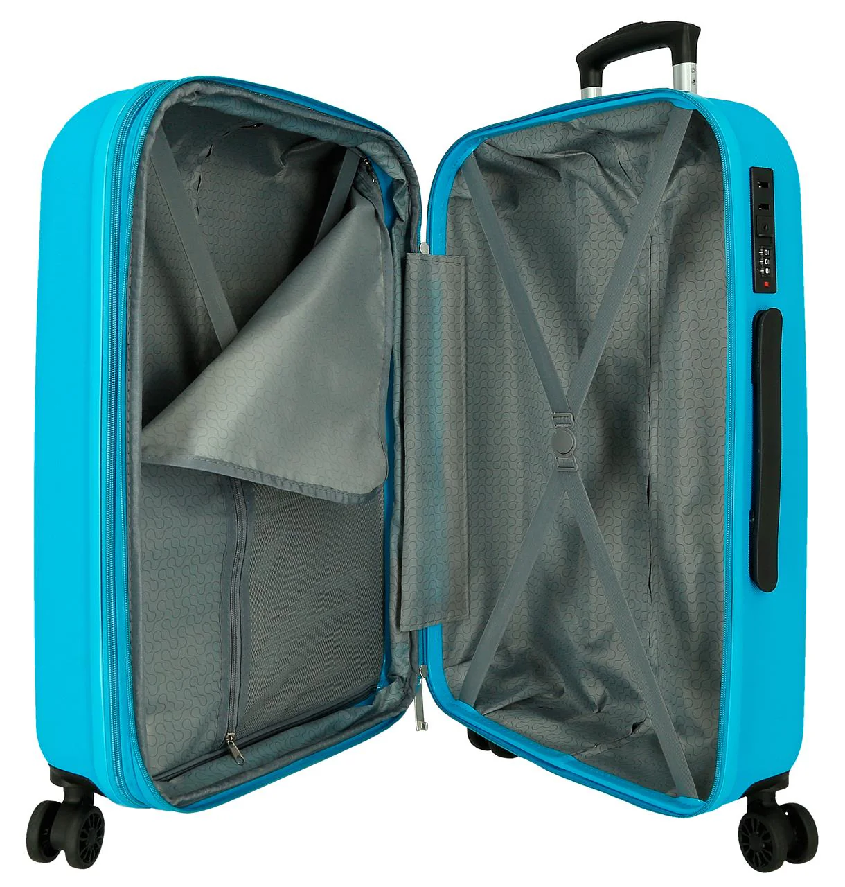 5428824 TROLLEY ABS 65CM. C/EXP. 4R. RR MENORCA TURQUESA - Image 6